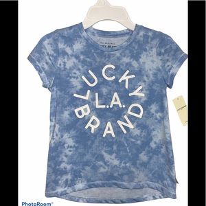 Lucky Brand Girls Tie-dye T-shirt 2T NWT